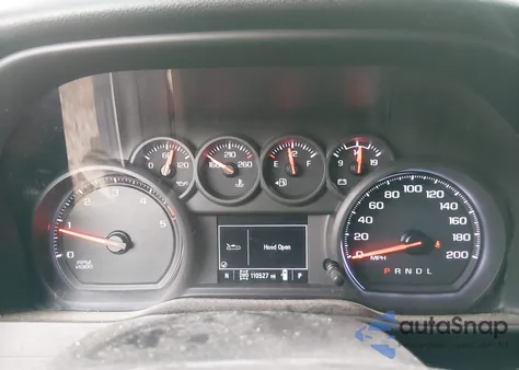 2020 Chevrolet Silverado 1500 Custom z USA, uszkodzony, nr VIN 1GCUYBEF0LZ249658